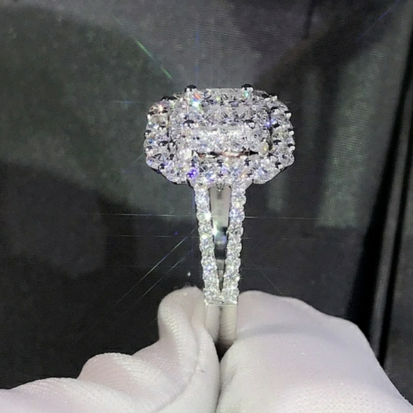 🎀925 Stunning If Diamond Ring - Picture 7 of 8